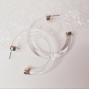 Clear lulu hoops